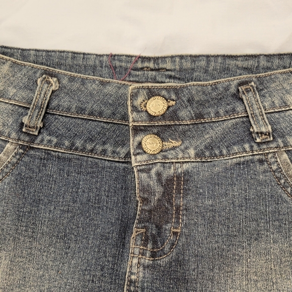 Women's Denim Mini Skirt Casual Blue Jean Skirts Stretch Size 30 - Picture 7 of 10